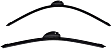 SET-BS17SD-A Front, Driver and Passenger Side Wiper Blades, Framed, Convertible/Coupe