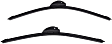 SET-BS17SD Front, Driver and Passenger Side Wiper Blades, Framed, Sedan