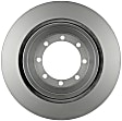 SET-BS20010341-2 Rear Brake Disc, Geomet Coated, Plain Surface, Vented, 8 Lugs, 325.8 mm, QuietCast Series