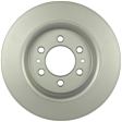2018 Ford F-150 - Front Brake Disc, Geomet Coated, Plain Surface, Vented, 6 Lugs, 349.9 mm, 3.0L 6Cyl, QuietCast Series