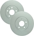 SET-BS20011540-2 Front, Driver or Passenger Side Brake Disc, Plain Surface, Vented, 5 Lugs, 300 mm, QuietCast Series
