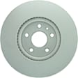 SET-BS20011540-2 Front, Driver or Passenger Side Brake Disc, Plain Surface, Vented, 5 Lugs, 300 mm, QuietCast Series