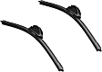 SET-BS20CA Front or Rear, Driver and Passenger Side Clear Advantage Series Wiper Blades, Frameless, 20 in. and 24 in. Length