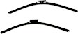 2012-2017 Porsche 911 - Front, Driver and Passenger Side Wiper Blades