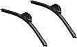 SET-BS22CA-A Front, Driver and Passenger Side Wiper Blades, Frameless, Driver Side - 26 in. Length, Passenger Side - 22 in. Length