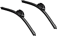 SET-BS22CA-B Front, Driver and Passenger Side Wiper Blades, Frameless, Driver Side - 22 in. Length, Passenger Side - 13 in. Length