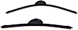 SET-BS22SD-B Front, Driver and Passenger Side Wiper Blades
