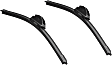 SET-BS24CA-C Front, Driver and Passenger Side Clear Advantage Series Wiper Blades, Frameless, 24 in. and 26 in. Length