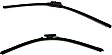 SET-BS24OE-B Front, Driver and Passenger Side Wiper Blades