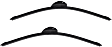 SET-BS24SD-A Front, Driver and Passenger Side Wiper Blades