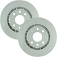 2014 Chevrolet Spark - Front Brake Disc, Geomet Coated, Plain Surface, Vented, 6 Lugs, QuietCast Series
