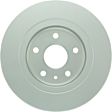 2020 Chevrolet Trax - Rear Brake Disc, Geomet Coated, Plain Surface, Solid, 5 Lugs, 267.9 mm, Mexico Built, Korean Built, 1.4L 4Cyl, QuietCast Series