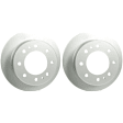 SET-BS25011466-2 Rear Brake Disc, Geomet Coated, Plain Surface, Vented, 8 Lugs, 359.8 mm