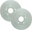SET-BS26011451-2 Rear Brake Disc, Geomet Coated, Plain Surface, Solid, 5 Lugs, 282 mm, QuietCast Series