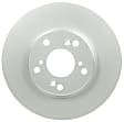 SET-BS26011547-2 Front Brake Disc, Geomet Coated, Plain Surface, Vented, 5 Lugs, 282 mm, QuietCast Series