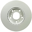 SET-BS26011547-2 Front Brake Disc, Geomet Coated, Plain Surface, Vented, 5 Lugs, 282 mm, QuietCast Series