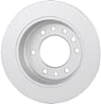 SET-BS28010833-2 Rear Brake Disc, Geomet Coated, Plain Surface, Solid, 6 Lugs, 302 mm