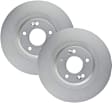 SET-BS28011582-2 Front Brake Disc, Geomet Coated, Plain Surface, Vented, 5 Lugs, 320 mm, QuietCast Series
