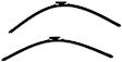 SET-BS28AOE-A Front, Driver and Passenger Side Wiper Blades