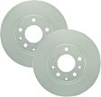SET-BS34011474-2 Front Brake Disc, Geomet Coated, Plain Surface, Vented, 5 Lugs, 289.6 mm, 2.0L, 4Cyl, QuietCast Series