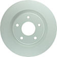 SET-BS40011472-2 Front Brake Disc, Geomet Coated, Plain Surface, Vented, 5 Lugs, 295.9 mm, QuietCast Series