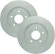 SET-BS40011473-2 Front Brake Disc, Geomet Coated, Plain Surface, Vented, 5 Lugs, 295.8 mm, 2.5L, 4Cyl, QuietCast Series