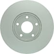 SET-BS40011473-2 Front Brake Disc, Geomet Coated, Plain Surface, Vented, 5 Lugs, 295.8 mm, 2.5L, 4Cyl, QuietCast Series