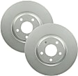 SET-BS40011476-2 Front Brake Disc, Geomet Coated, Plain Surface, Vented, 5 Lugs, 319.8 mm, 3.5L, 6Cyl, QuietCast Series