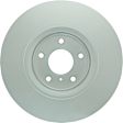 SET-BS40011483-2 Front Brake Disc, Geomet Coated, Plain Surface, Vented, 5 Lugs, 319.6 mm, QuietCast Series