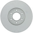 SET-BS40011489-2 Front Brake Disc, Geomet Coated, Plain Surface, Vented, 6 Lugs, 349.7 mm, 5.6L, 8Cyl, QuietCast Series