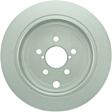 SET-BS48011477-2 Rear Brake Disc, Geomet Coated, Plain Surface, Solid, 5 Lugs, 285.8 mm, QuietCast Series