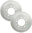 SET-BS50011499-2 Rear Brake Disc, Geomet Coated, Plain Surface, Vented, 5 Lugs, 344.9 mm, QuietCast Series