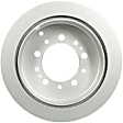 SET-BS50011499-2 Rear Brake Disc, Geomet Coated, Plain Surface, Vented, 5 Lugs, 344.9 mm, QuietCast Series