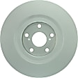 2007 Lexus RX350 - Front Brake Disc, Geomet Coated, Plain Surface, Vented, 5 Lugs, 319 mm, Except Japan Built, 3.5L 6Cyl, QuietCast Series