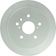 SET-BS50011505-2 Rear Brake Disc, Geomet Coated, Plain Surface, Solid, 5 Lugs, 297.8 mm, QuietCast Series