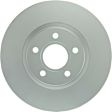 SET-BS52011562-2 Front Brake Disc, Geomet Coated, Plain Surface, Vented, 5 Lugs, 300 mm, QuietCast Series
