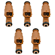 2007 Volvo XC70 - Fuel Injector, Set of 5, 2.5L 5Cyl