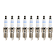 2010 Hummer H3T - Spark Plug, FLEX, Do Not Gap, Gap is Preset, Original Center Electrode Material is Iridium, Set of 8, 5.3L 8Cyl, Platinum Series