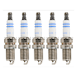 Spark Plug, 2.5L, 5Cyl, Set of 5, Platinum Series