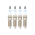 2005 Chrysler Sebring - Spark Plug, Do Not Gap, Gap is Preset, Original Center Electrode Material is Platinum, Set of 4, 2.7L 6Cyl, Platinum Series