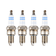 1982 Nissan Sentra - Spark Plug, Do Not Gap, Gap is Preset, Original Center Electrode Material is Copper/Nickel, Set of 4, 1.5L 4Cyl, Platinum Series