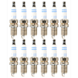 2000 Volkswagen Jetta - Spark Plug, Do Not Gap, Gap is Preset, Original Center Electrode Material is Copper/Nickel, Set of 12, 2.8L 6Cyl, OE Fine Wire Double Platinum Spark Plug Series