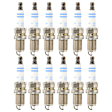 2005 Toyota Matrix - Spark Plug, Do Not Gap, Gap is Preset, Original Center Electrode Material is Iridium, Set of 12, 1.8L 4Cyl, OE Fine Wire Double Platinum Spark Plug Series