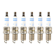2009 Toyota Matrix - Spark Plug, Do Not Gap, Gap is Preset, Original Center Electrode Material is Iridium, Set of 6, 2.4L 4Cyl, OE Fine Wire Double Platinum Spark Plug Series