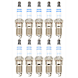 SET-BS8112-10 Spark Plug, Set of 10, OE Fine Wire Double Platinum Spark Plug Series