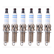 2019 BMW M2 - Spark Plug, Do Not Gap, Gap is Preset, Original Center Electrode and Ground Electrode Material is Platinum, Set of 6, 3.0L 6Cyl, Double Platinum Series