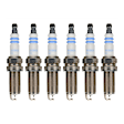 2012 Honda Civic - Spark Plug, Do Not Gap, Gap is Preset, With Dual s, Original Center Electrode Material is Iridium and Ground Electrode Pin Material is Platinum, Set of 6, 1.5L 4Cyl
