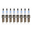2007 Lexus LS460 - Spark Plug, Do Not Gap, Gap is Preset, Original Center Electrode Material is Iridium and Ground Electrode Pin Material is Platinum, Set of 8, 4.6L 8Cyl