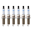 2015 Honda CR-V - Spark Plug, Do Not Gap, Gap is Preset, Original Center Electrode Material is Iridium and Ground Electrode Pin Material is Platinum, Set of 6, 2.4L 4Cyl, Double Iridium Series
