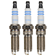 SET-BS9697-3 Spark Plug, Set of 3, Double Iridium Series